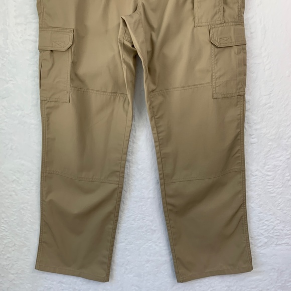 5.11 Tactical Taclite Ripstop Pant in Khaki Sz 14R - Picture 5 of 16